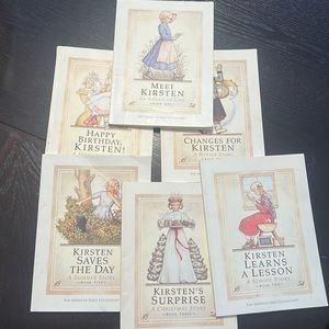 Complete set of Kirsten Books from The American Girls Collection